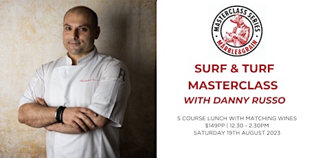 Surf & Turf Masterclass with Celebrity Chef Danny Russo primary image