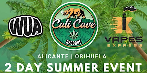 WUA 2 Day Summer Party // Cali Cave Alicante