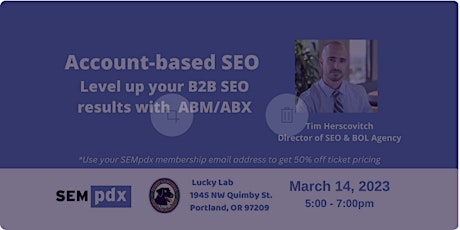 Image principale de ABSEO: Using an account-based lens to level up your B2B SEO results