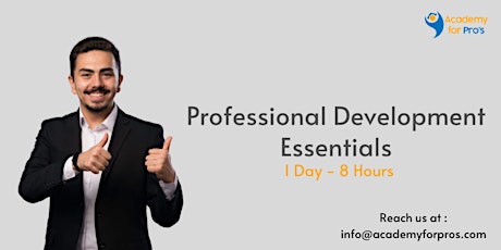 Professional Development Essentials 1 Day Training in Montreal
