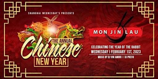 Shanghai Wednesday's at Mon Jin Lau Celebrates the Chinese New Year