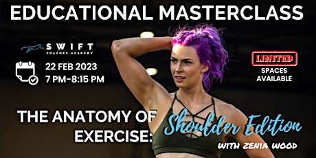 The Anatomy of Exercise: Shoulder Edition Masterclass