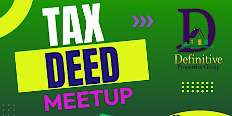Tax Deed Meetup  (Arkansas Tax Delinquent Process)