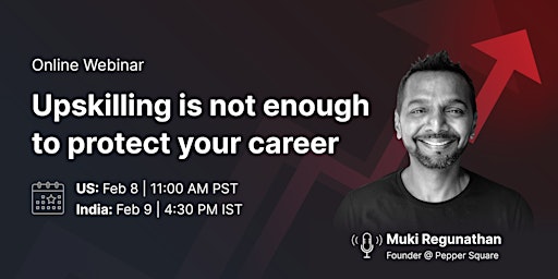 Upskilling is not enough to protect your career