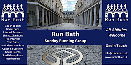 Imagem principal do evento Run Bath - Sunday Running Group