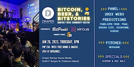 BBB Jan 26, 2023 - Bitcoin, Beer, and Bitstories
