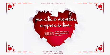 Valentines & Valenspines: Practice Member Appreciation Day