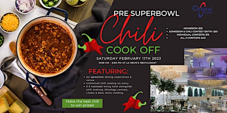 First Annual Chili Cook-Off