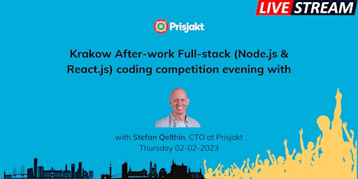 Kraków Full-stack Node.js & React After-work Coding Competition by Prisjakt