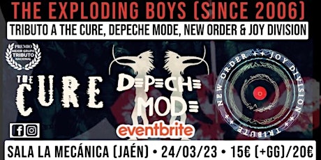 JAÉN: TRIBUTO A THE CURE, DEPECHE MODE, NEW ORDER & JOY DIVISION!