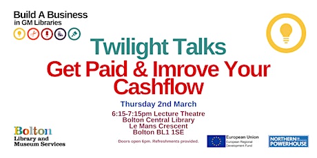 Business Twilight Talk - Get Paid and Improve Your Cashflow
