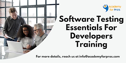 Software Testing Essentials For Developers 1 Day Training in Calgary primary image