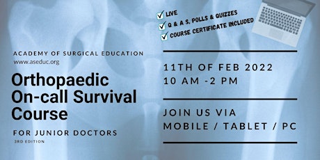 Orthopaedic On-call Survival Course for Junior Doctors