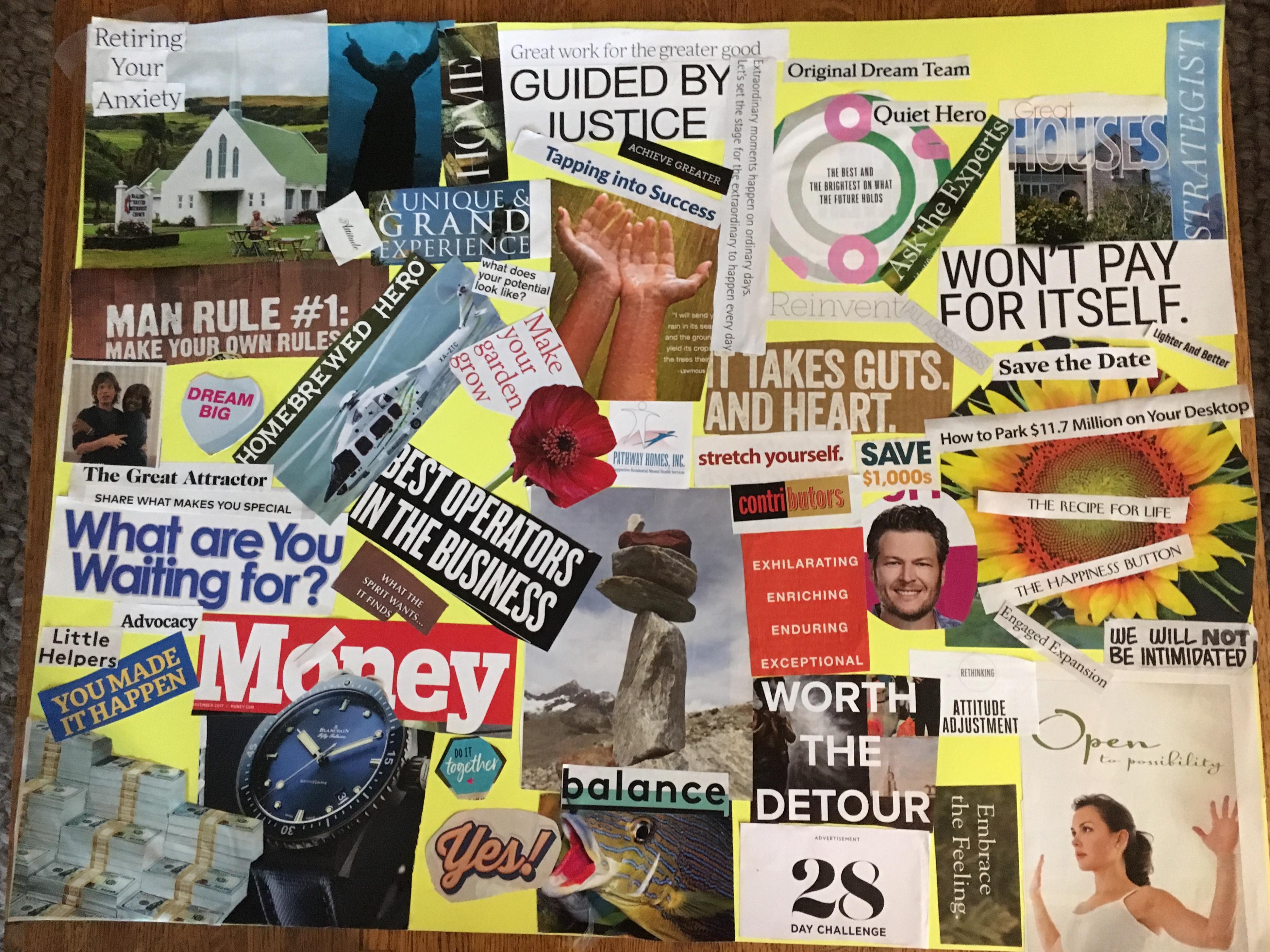 Create Your Life Vision Board Workshop