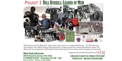 Bill Russell loved the West End @West End Johnnies