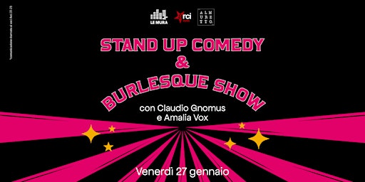 STAND UP + BURLESQUE night - Al Muretto