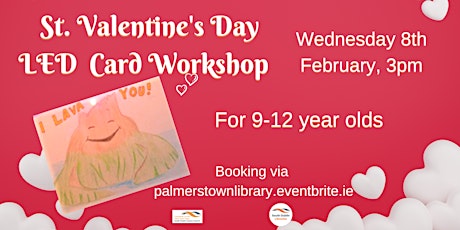Valentine LED Cards Workshop 8/01/23