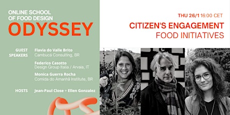 OSFD Odyssey #1 - Citizen's Engagement in Food Initiatives