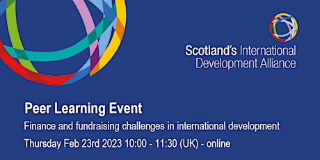 Peer Learning Event - Finance and Funding Challenges