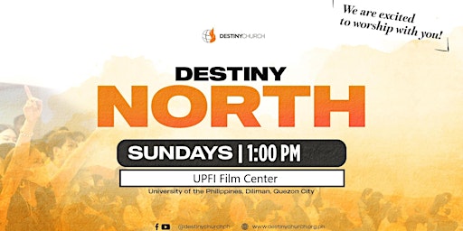 [Jan 29  - 1PM] Destiny North ONSITE Sunday Service
