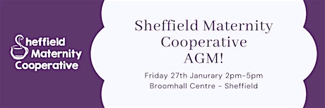 Sheffield Maternity Cooperative - AGM primary image