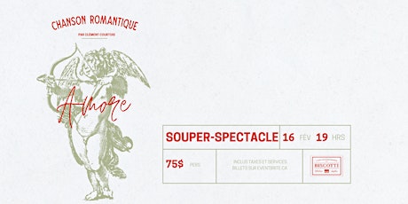 Souper  Spectacle // Chanson Romantique par Clément Courtois