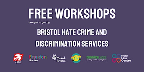 Bristol Hate Crime and Discrimination Services Workshop – FREE