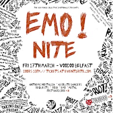 Emo Night at Voodoo Belfast 17/3/23