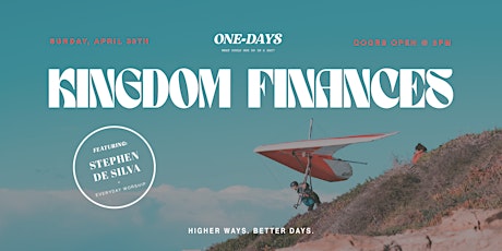 ONE DAY: Kingdom Finances
