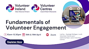 Fundamentals of Volunteer Engagement (April 18th & 19th)