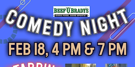 Beef'O'Brady's Comedy Night