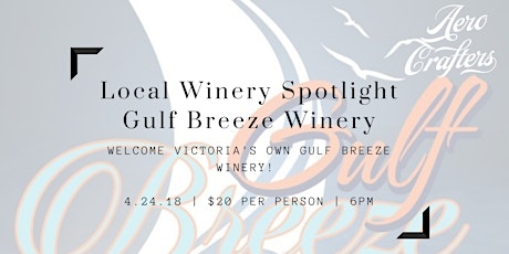  Aero Wine Flight Class Featuring Gulf Breeze Winery primary image