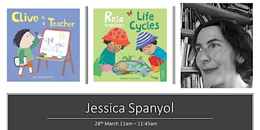 Schools - Childrens Online Author Event with Jessica Spanyol