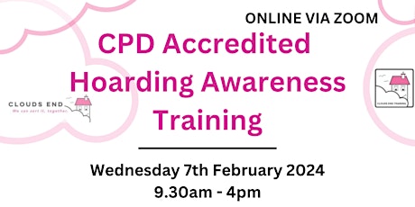 Image principale de CPD Accredited Hoarding Awareness Training - Full Day Course