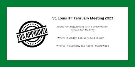 STL IFT February Meeting 2023 primary image