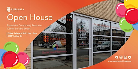 Open House: Esperanza Community Resource Center on 63rd Street