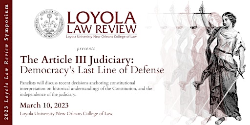 2023 Loyola Law Review Symposium