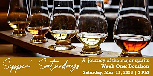 Sippin' Saturdays:  Bourbon and Whiskey