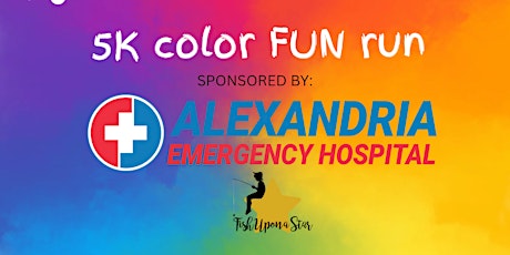 Fish Upon A Star 5k Color Fun Run brought to you by AEH