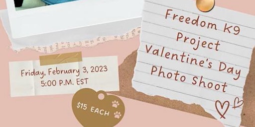 Freedom K9 Project & Metazoa Brewing Company Valentines Day Photo Sessions