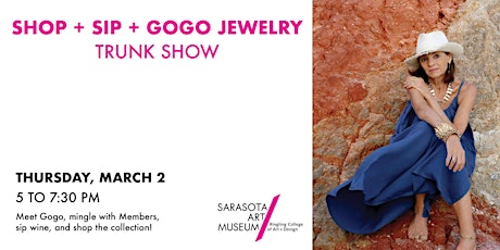 SHOP + SIP + GOGO Jewelry Trunk Show