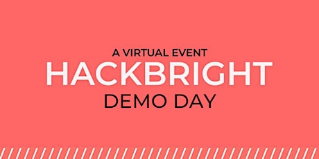 Hackbright Academy's Ada Cohort  May 2023 Virtual Demo Day primary image