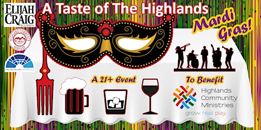 A Taste of The Highlands, Mardi Gras! 2023