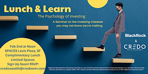 Lunch & Learn: THE Psychology OF INVESTING