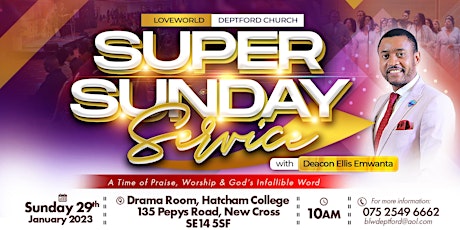 Super Sunday Church Service