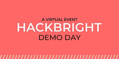 Image principale de Hackbright Academy's Grace Cohort  July 2023 Virtual Demo Day