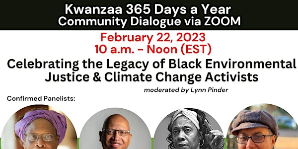 Celebrating the Legacy of Black Environmental & Climate Justice Activists