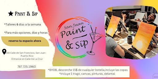 Imagem principal do evento Day Time. Paint and Sip