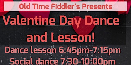 Valentine Day Dance and Lesson!