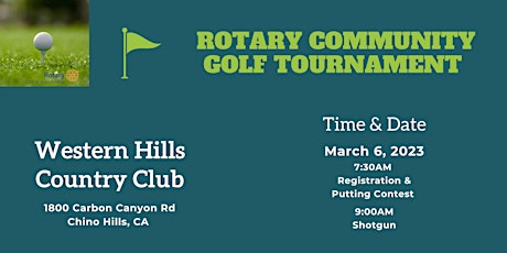 Walnut Valley Rotary Community  Golf Tournament